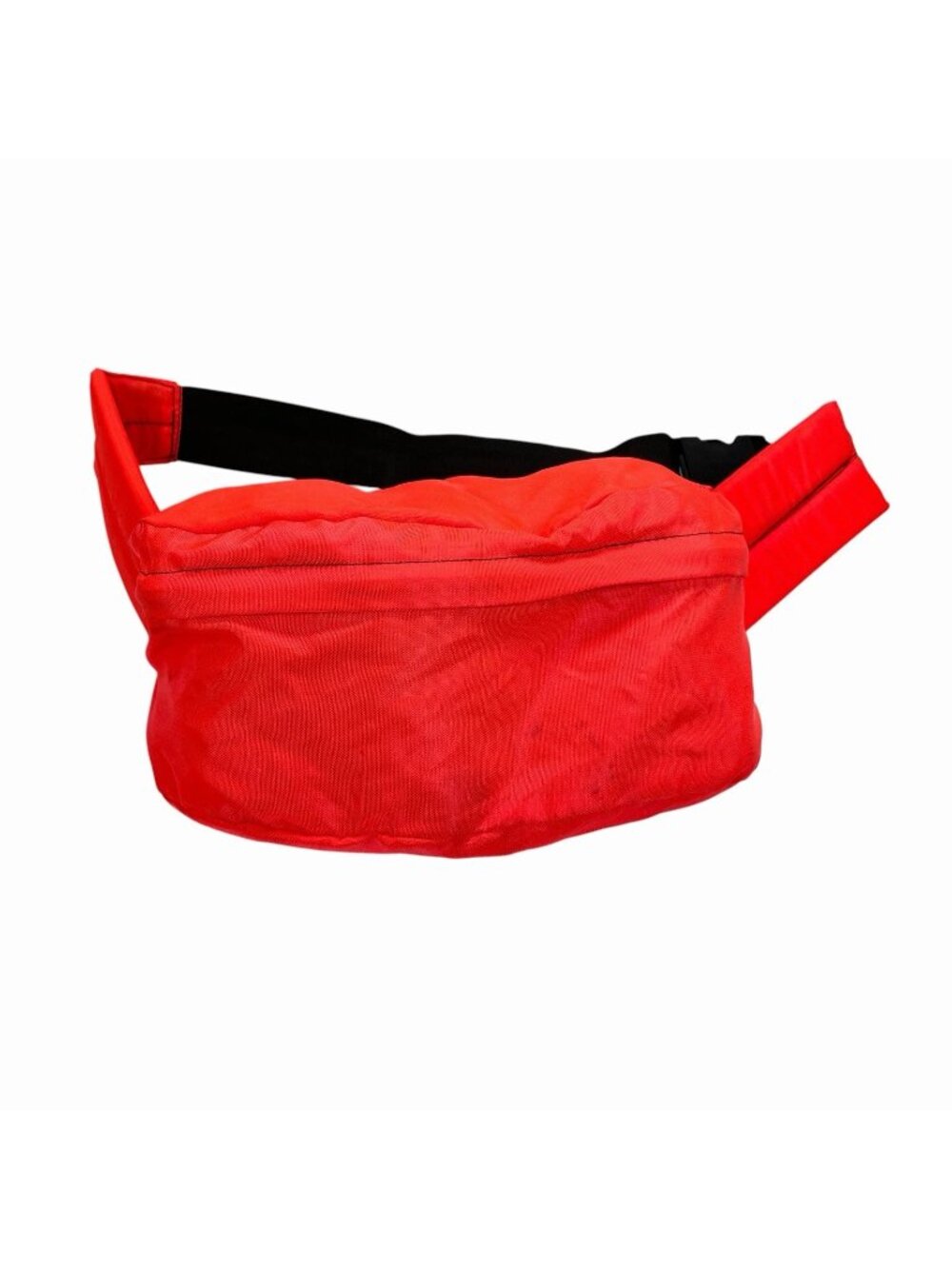 Vintage Large Traveler Fanny Pack Neon Orange Hiking Outdoors
